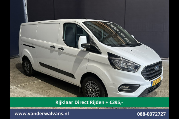 Ford Transit Custom 2.0 TDCI L2H1 Euro6 *Rijklaar Direct Rijden* Airco | Navigatie | Apple Carplay | Cruisecontrol | Stoelverwarming LED, parkeersensoren, android auto, verwarmde voorruit, bijrijdersbank