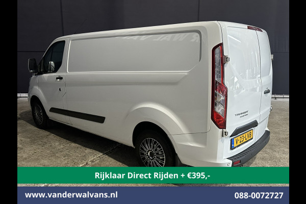 Ford Transit Custom 2.0 TDCI L2H1 Euro6 *Rijklaar Direct Rijden* Airco | Navigatie | Apple Carplay | Cruisecontrol | Stoelverwarming LED, parkeersensoren, android auto, verwarmde voorruit, bijrijdersbank