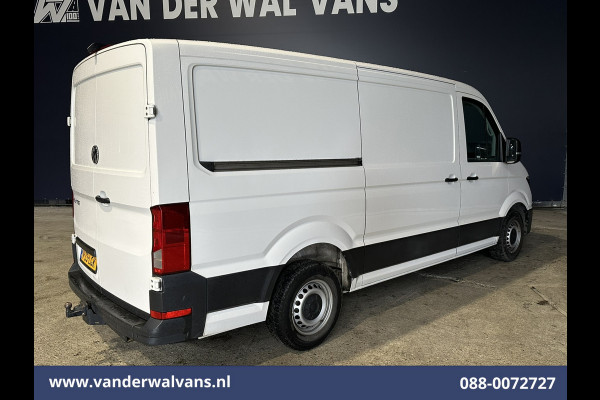 Volkswagen Crafter 2.0 TDI 141pk L3H2 L2H1 Euro6 Airco | Camera | Navigatie | 3000kg trekhaak Apple Carplay, Android Auto, Parkeersensoren, Bijrijdersbank