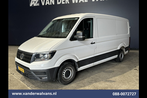 Volkswagen Crafter 2.0 TDI 141pk L3H2 L2H1 Euro6 Airco | Camera | Navigatie | 3000kg trekhaak Apple Carplay, Android Auto, Parkeersensoren, Bijrijdersbank