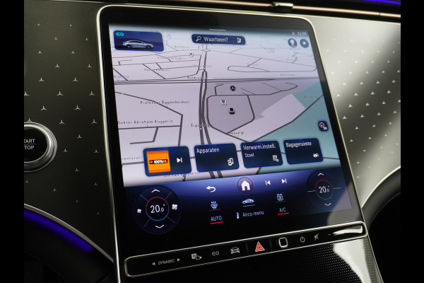 Mercedes-Benz EQE 350+ 91kWh Launch Edition Luxury Line Burmester® 3D Surround Sound Trekhaak Adap.Cruise Leder Memory Navi Ecc Camera Apple Carpl MBUX Premium Stoelverwarming Elek. Achterklep DAB+ Keyless 1e Eigenaar Origineel Nederlandse Auto 84.000 nieuwprijs Goedkoopste v Europa !
