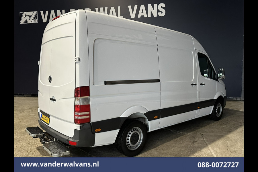 Mercedes-Benz Sprinter 316 CDI 164pk L2H2 Euro6 Airco | 2800kg Trekhaak | Cruisecontrol Parkeersensoren, Chauffeursstoel