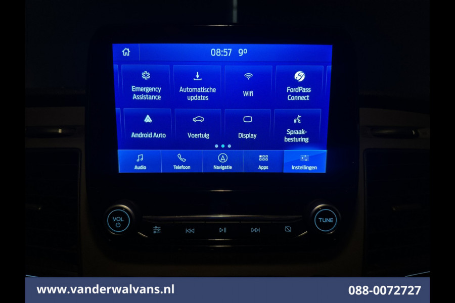 Ford Transit 2.0 TDCI 130pk L3H2 Euro6 Airco | Camera | Navigatie | Android Auto | Cruisecontrol | Parkeersensoren Stoelverwarming, Verwarmde voorruit, 2500kg trekvermogen, Bijrijdersbank