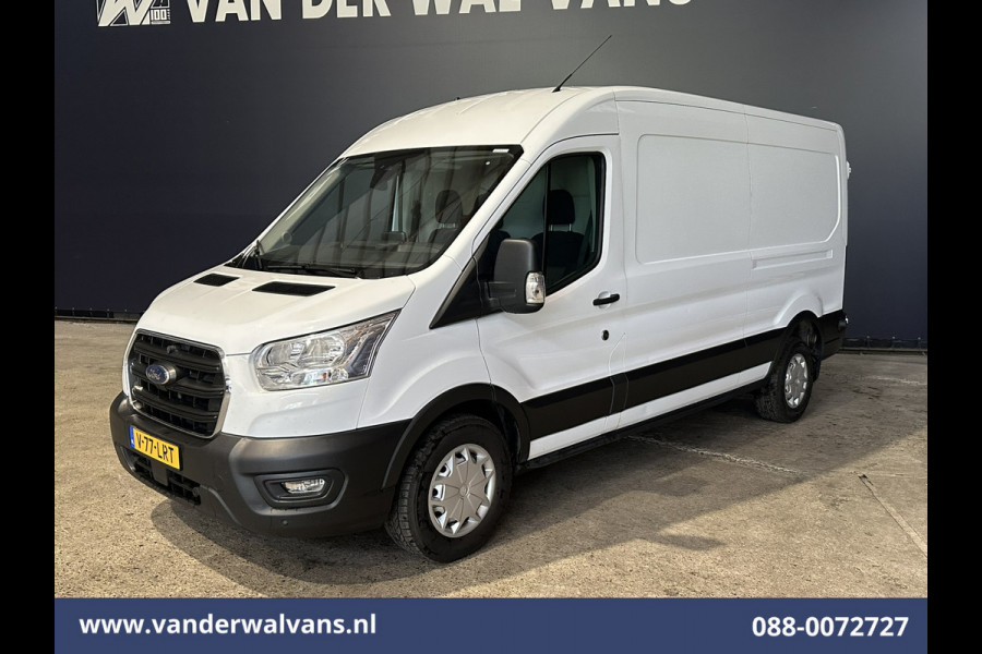 Ford Transit 2.0 TDCI 130pk L3H2 Euro6 Airco | Camera | Navigatie | Android Auto | Cruisecontrol | Parkeersensoren Stoelverwarming, Verwarmde voorruit, 2500kg trekvermogen, Bijrijdersbank