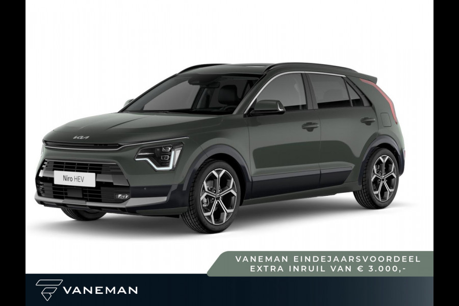 Kia Niro 1.6 GDi Hybrid DynamicLine Binnenkort leverbaar l Airco (automatisch)