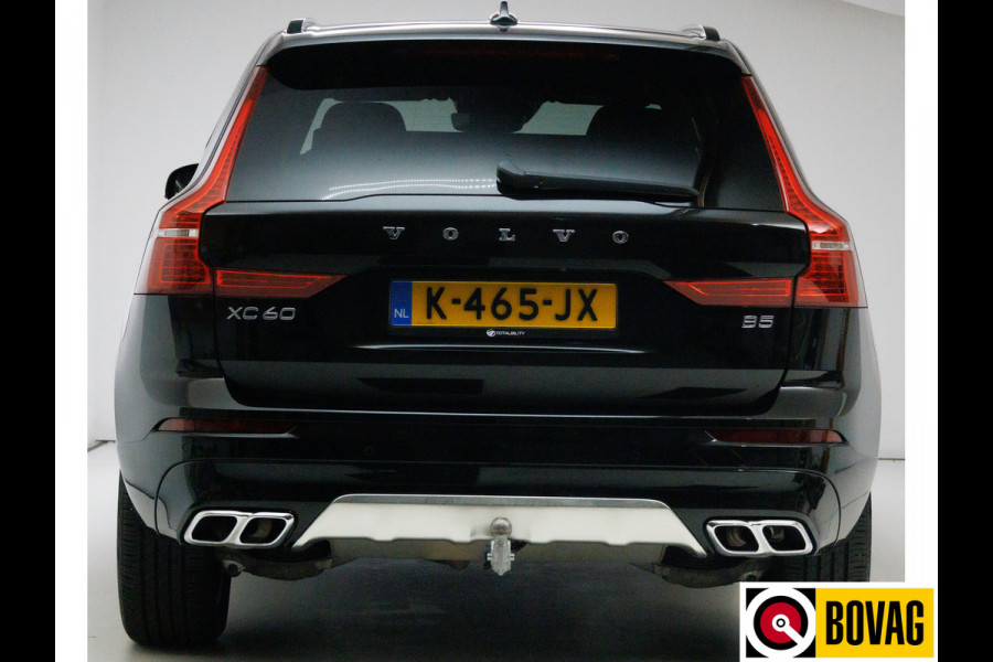 Volvo XC60 2.0 B5 R Design 251 PK | Panoramadak | Luchtvering | Leer | Elc. trekhaak | Stoel- & Stuurverw. | Voorruitverwarming, 19"LMV velgen
