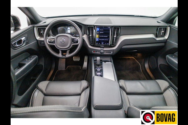 Volvo XC60 2.0 B5 R Design 251 PK | Panoramadak | Luchtvering | Leer | Elc. trekhaak | Stoel- & Stuurverw. | Voorruitverwarming, 19"LMV velgen