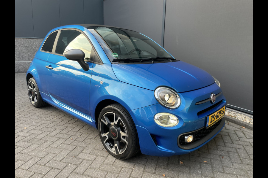 Fiat 500C 0.9 TwinAir Turbo Sport Airco - Cruise control - parkeersensoren achter - navigatiesysteem - Licht metalen velgen 16 inch - Mistlampen voor - Stuur mulftifunctioneel - sportstuur