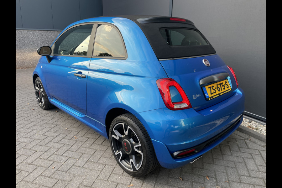Fiat 500C 0.9 TwinAir Turbo Sport Airco - Cruise control - parkeersensoren achter - navigatiesysteem - Licht metalen velgen 16 inch - Mistlampen voor - Stuur mulftifunctioneel - sportstuur