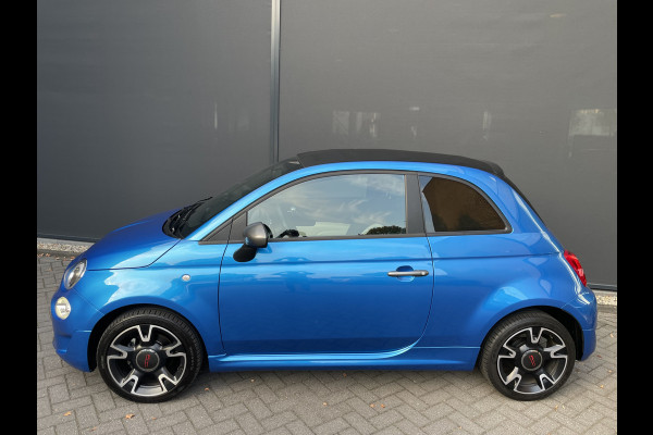Fiat 500C 0.9 TwinAir Turbo Sport Airco - Cruise control - parkeersensoren achter - navigatiesysteem - Licht metalen velgen 16 inch - Mistlampen voor - Stuur mulftifunctioneel - sportstuur