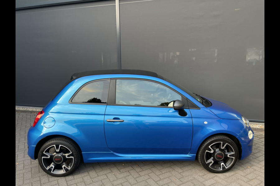 Fiat 500C 0.9 TwinAir Turbo Sport Airco - Cruise control - parkeersensoren achter - navigatiesysteem - Licht metalen velgen 16 inch - Mistlampen voor - Stuur mulftifunctioneel - sportstuur