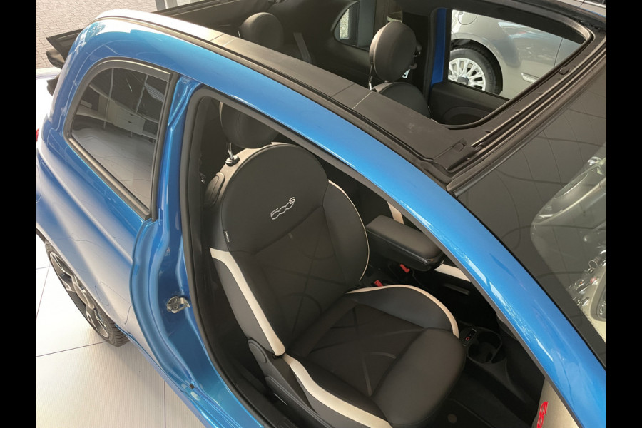 Fiat 500C 0.9 TwinAir Turbo Sport Airco - Cruise control - parkeersensoren achter - navigatiesysteem - Licht metalen velgen 16 inch - Mistlampen voor - Stuur mulftifunctioneel - sportstuur