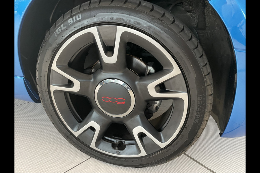 Fiat 500C 0.9 TwinAir Turbo Sport Airco - Cruise control - parkeersensoren achter - navigatiesysteem - Licht metalen velgen 16 inch - Mistlampen voor - Stuur mulftifunctioneel - sportstuur