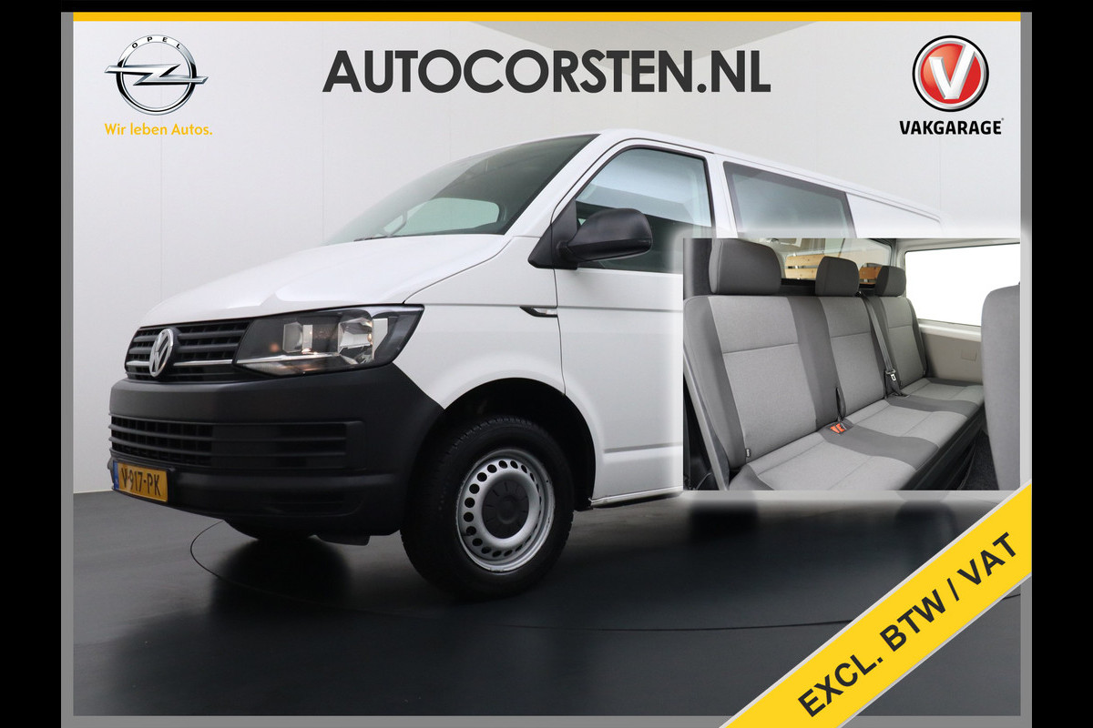 Volkswagen Transporter 2.0TDI DUBBELE CABINE L2H1 Apple Carplay Android Auto Trekhaak Airco Comfortline Betonplex Vloer Lat om Lat betimmering Euro 6 Schuifdeur Origineel Nederlandse Auto Volkswagen Transporter 2.0TDI DUBBELE CABINE L2H1 Apple Carplay Android Auto Trekhaak Airco Comfortline Betonplex Vloer Lat om Lat betimmering Euro 6 Schuifdeur Origineel Nederlandse Auto