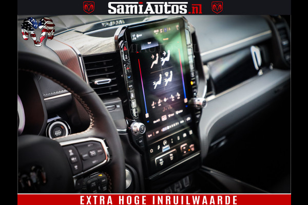 Dodge Ram 1500 1500 Limited Night High Output 540HP 706Nm | Massage + Full Option | De Meest Luxe en Volle Pick-Up in zijn Klasse | Comfortabele Dubbele Cabine met Royale 5 Zitplaatsen | BPM vrij | Nu Leverbaar uit Voorraad | Voorraad Nr 2351 - 7478