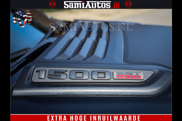 Dodge Ram 1500 Limited Night High Output 540HP 706Nm | Massage + Full Option | De Meest Luxe en Volle Pick-Up in zijn Klasse | Comfortabele Dubbele Cabine met Royale 5 Zitplaatsen | BPM vrij | Nu Leverbaar uit Voorraad | Voorraad Nr 2331 - 5133