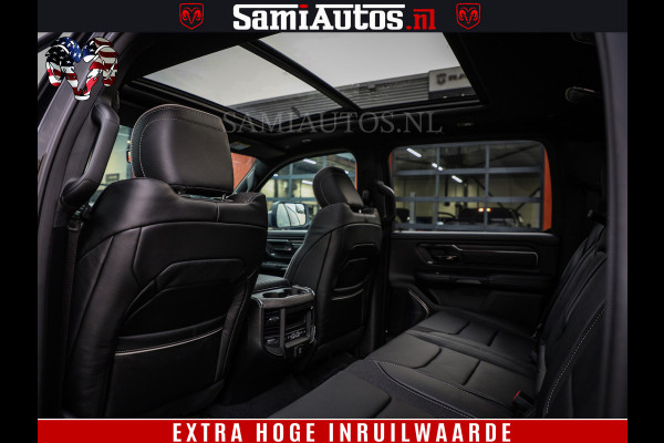 Dodge Ram 1500 Limited Night High Output 540HP 706Nm | Massage + Full Option | De Meest Luxe en Volle Pick-Up in zijn Klasse | Comfortabele Dubbele Cabine met Royale 5 Zitplaatsen | BPM vrij | Nu Leverbaar uit Voorraad | Voorraad Nr 2331 - 5133
