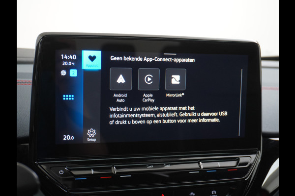 Volkswagen ID.4 GTX 4Motion 300PK (82Kw) 77 kWh PanoDak Warmtepomp 360-Camera 20" Apple Carplay Android Adaptive-Cruise Navi LED-v+a PDC-v+a Two Dual-Ecc App-Connect Mirror-Link Grootste Accu 0-100 6,3 seconden! AWD All Wheel Drive Assistentiepakket Design-pakket plus. Accu garantie tot 15-04-2030/160.000km laden tot 175kw DC of thuis 11kwh AC per uur. Orig.NLse auto € 58.000 nieuw
