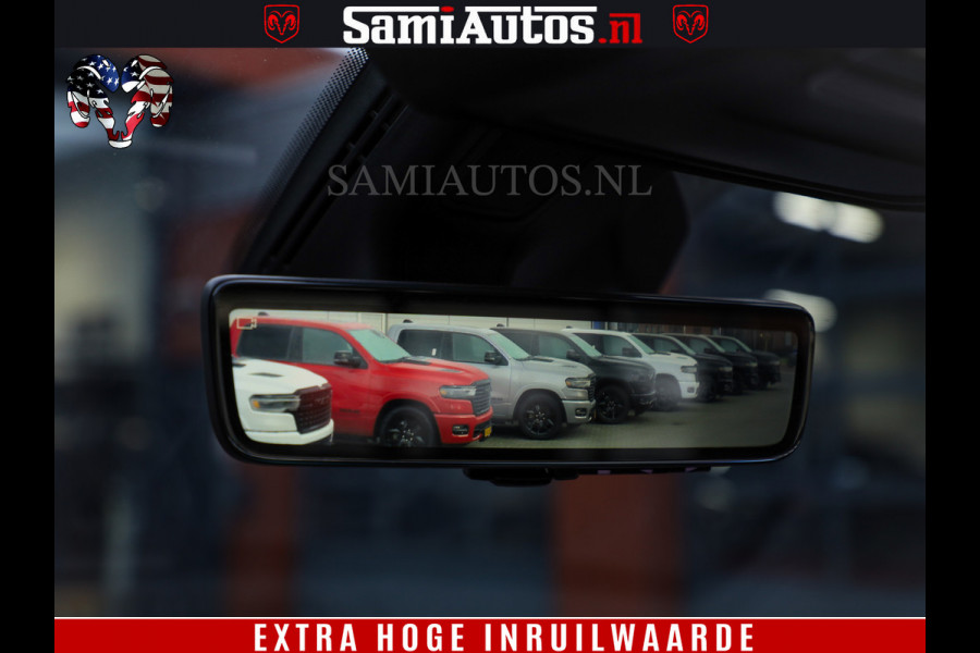 Dodge Ram 1500 Limited Night High Output 540HP 706Nm | Massage + Full Option | De Meest Luxe en Volle Pick-Up in zijn Klasse | Comfortabele Dubbele Cabine met Royale 5 Zitplaatsen | BPM vrij | Nu Leverbaar uit Voorraad | Voorraad Nr 2357 - 5182