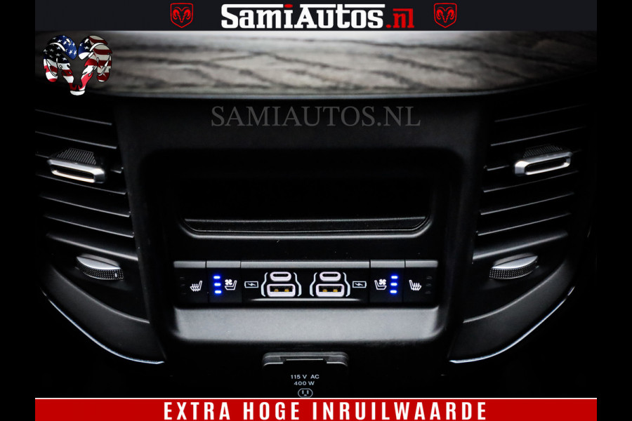 Dodge Ram 1500 Limited Night H.O 540HP 706Nm | Massage + Full Option | De Meest Luxe en Volle Pick-Up in zijn Klasse | Comfortabele Dubbele Cabine met Royale 5 Zitplaatsen | BPM vrij | Nu Leverbaar uit Voorraad | Voorraad Nr 2333 - 5129 Dodge Ram 1500 Limited Night H.O 540HP 706Nm | Massage + Full Option | De Meest Luxe en Volle Pick-Up in zijn Klasse | Comfortabele Dubbele Cabine met Royale 5 Zitplaatsen | BPM vrij | Nu Leverbaar uit Voorraad | Voorraad Nr 2333 - 5129