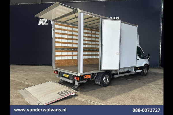 Ford Transit 2.0 TDCI 130pk Bakwagen 233cm Hoog Laadklep Zijdeur Euro6 Airco | Lat om Lat Betimmering Bijrijdersbank