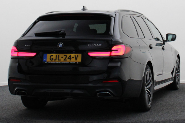 BMW 5 Serie Touring 530e xDrive High Executive M-Sport Leer, Laser, ACC, 360° Camera, H&K, Panoramadak, Head-up, Trekhaak, 18''