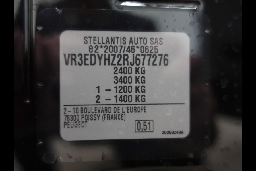 Peugeot Partner 1.5 BlueHDi 130 EAT8 S&S L2 Navi Airco Cruise Control Camera