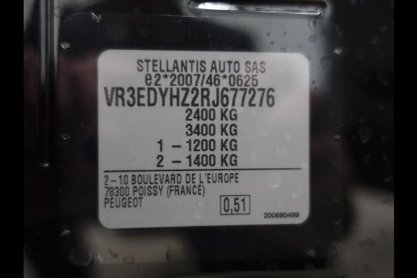 Peugeot Partner 1.5 BlueHDi 130 EAT8 S&S L2 Navi Airco Cruise Control Camera