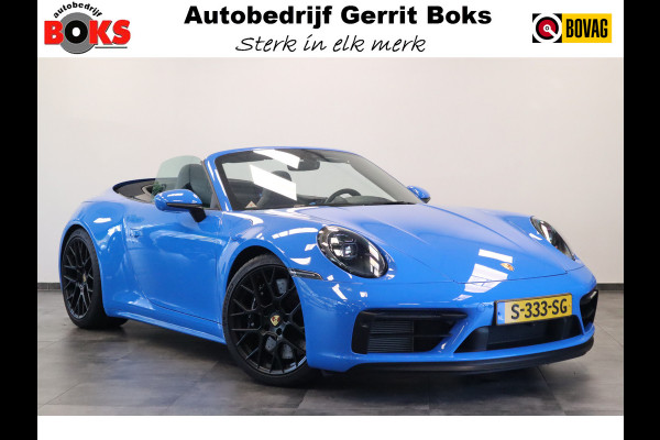 Porsche 911 Cabrio 3.0 Carrera 4 GTS Sport Chrono X- Sight NL Auto 480PK! Shark blue Dealer onderhouden