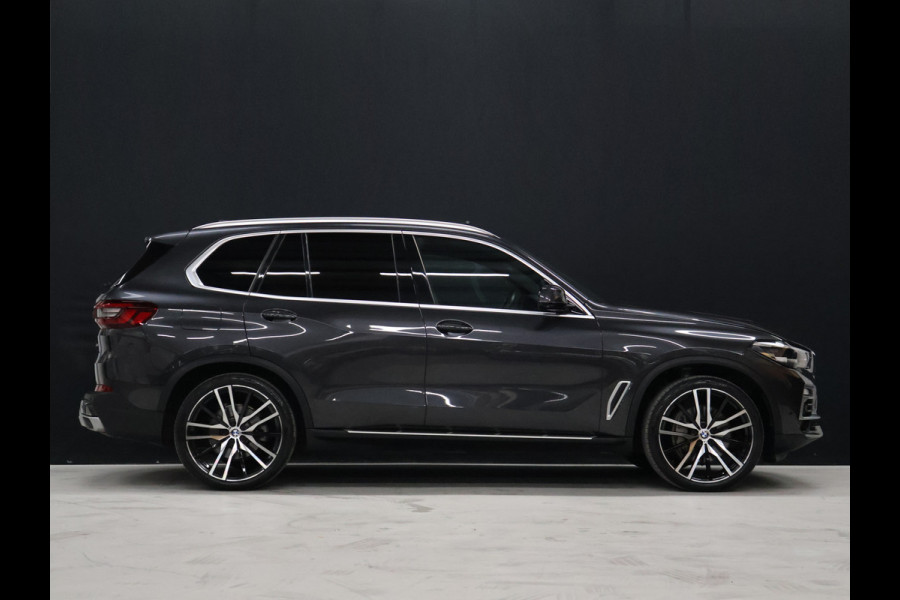 BMW X5 xDrive45e M Sport [SCHUIFKANTELDAK, HARMAN/KARDON, TREKHAAK INKLAPBAAR, APPLE CARPLAY, ANDROID, MEMORY SEATS, 360 CAMERA, HEAD-UP, ADAPTIVE CRUISE, STUURVERWARMING, VOL LEDER, STOELVERWARMING, CLIMATE, N