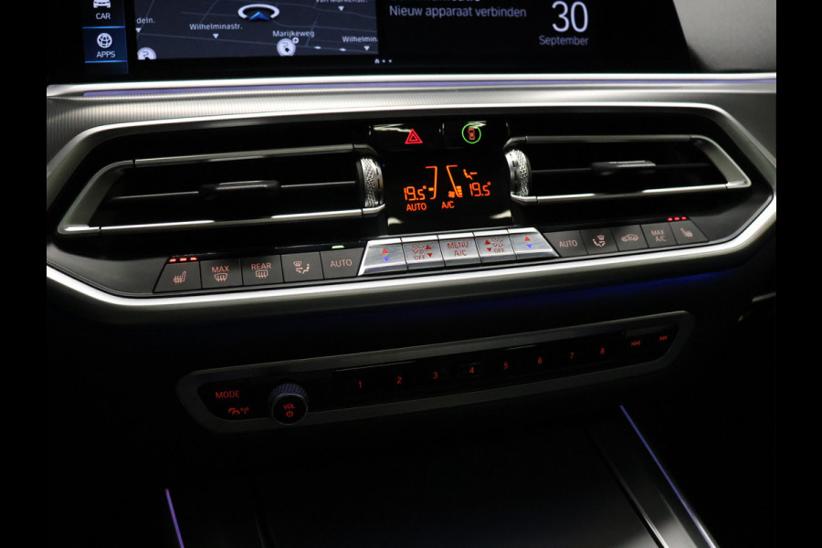 BMW X5 xDrive45e M Sport [SCHUIFKANTELDAK, HARMAN/KARDON, TREKHAAK INKLAPBAAR, APPLE CARPLAY, ANDROID, MEMORY SEATS, 360 CAMERA, HEAD-UP, ADAPTIVE CRUISE, STUURVERWARMING, VOL LEDER, STOELVERWARMING, CLIMATE, N