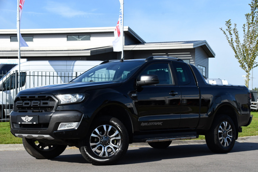 Ford Ranger 3.2 TDCi Wildtrak Supercab Camera, Adaptieve Cruise, 3500kg Trekhaak, Carplay, Automaat, 4x4, Multimedia, Uniek!