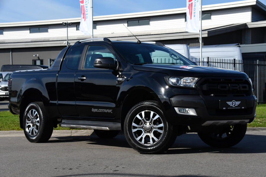 Ford Ranger 3.2 TDCi Wildtrak Supercab Camera, Adaptieve Cruise, 3500kg Trekhaak, Carplay, Automaat, 4x4, Multimedia, Uniek!