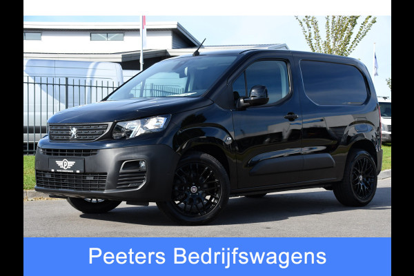Peugeot e-Partner 136 L1 50 kWh Black Edition Camera, Cruise, Carplay, Stoelverwarming, 136pk, Multimedia, BOM VOL!