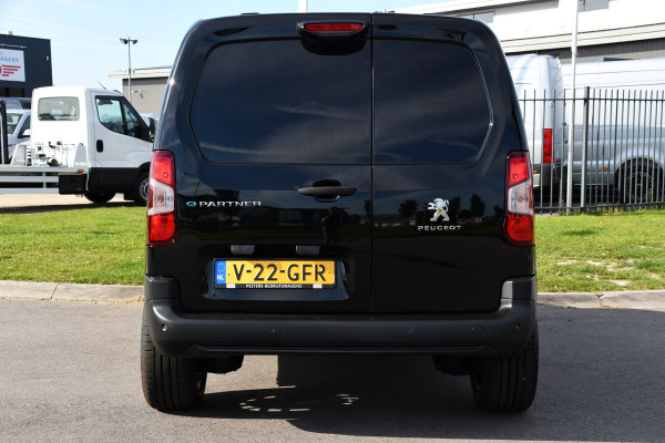 Peugeot e-Partner 136 L1 50 kWh Black Edition Camera, Cruise, Carplay, Stoelverwarming, 136pk, Multimedia, BOM VOL!