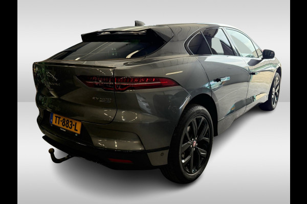 Jaguar I-PACE EV400 HSE 90 kWh / SOH 94,3% / Trekhaak / Panoramadak / 360Camera / Head-up / Luchtvering / Meridian / Keyless / 20'' / Leder / Navigatie / Stoelverwarming