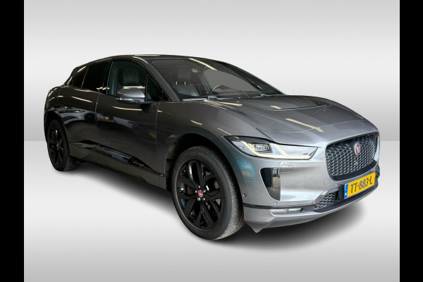 Jaguar I-PACE EV400 HSE 90 kWh / SOH 94,3% / Trekhaak / Panoramadak / 360Camera / Head-up / Luchtvering / Meridian / Keyless / 20'' / Leder / Navigatie / Stoelverwarming