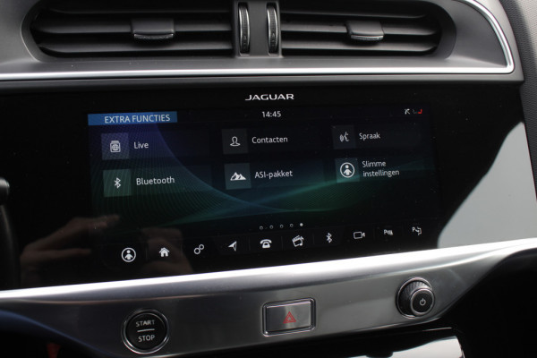 Jaguar I-PACE EV400 HSE 90 kWh / SOH 94,3% / Trekhaak / Panoramadak / 360Camera / Head-up / Luchtvering / Meridian / Keyless / 20'' / Leder / Navigatie / Stoelverwarming