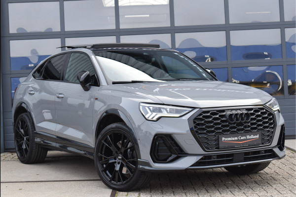 Audi Q3 Sportback 45 TFSI e S-Line Nardo Grey Pano Navi Trekhaak Matrix Sfeer Leder 20 Inch