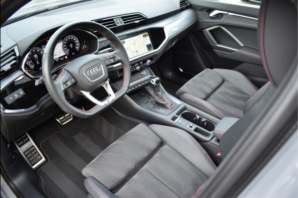 Audi Q3 Sportback 45 TFSI e S-Line Nardo Grey Pano Navi Trekhaak Matrix Sfeer Leder 20 Inch