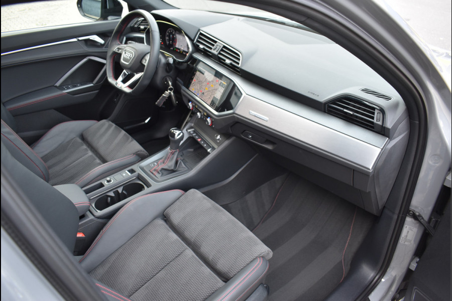 Audi Q3 Sportback 45 TFSI e S-Line Nardo Grey Pano Navi Trekhaak Matrix Sfeer Leder 20 Inch