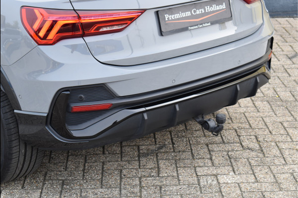 Audi Q3 Sportback 45 TFSI e S-Line Nardo Grey Pano Navi Trekhaak Matrix Sfeer Leder 20 Inch