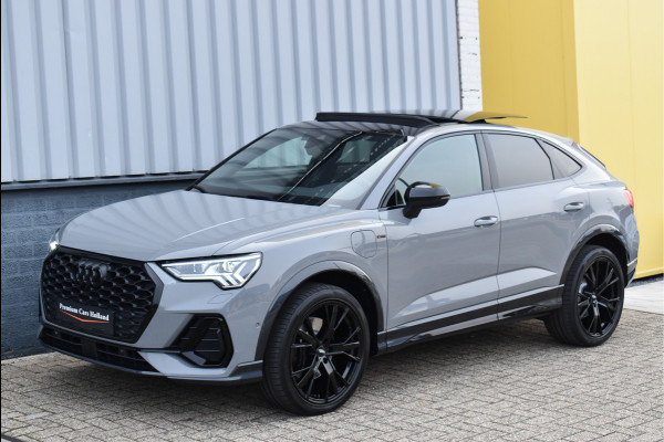 Audi Q3 Sportback 45 TFSI e S-Line Nardo Grey Pano Navi Trekhaak Matrix Sfeer Leder 20 Inch