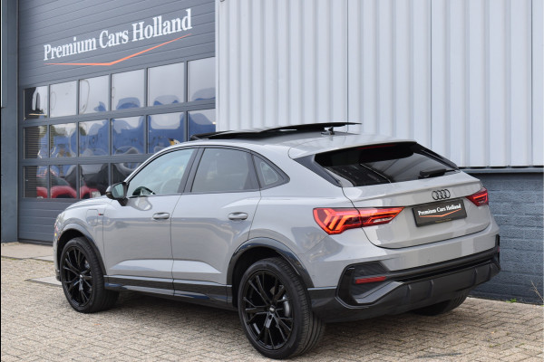 Audi Q3 Sportback 45 TFSI e S-Line Nardo Grey Pano Navi Trekhaak Matrix Sfeer Leder 20 Inch