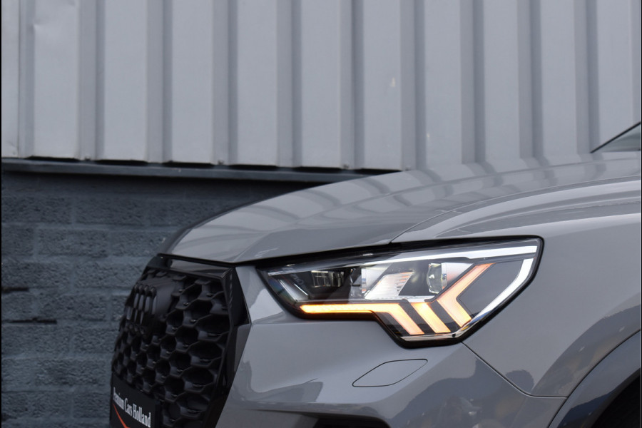 Audi Q3 Sportback 45 TFSI e S-Line Nardo Grey Pano Navi Trekhaak Matrix Sfeer Leder 20 Inch