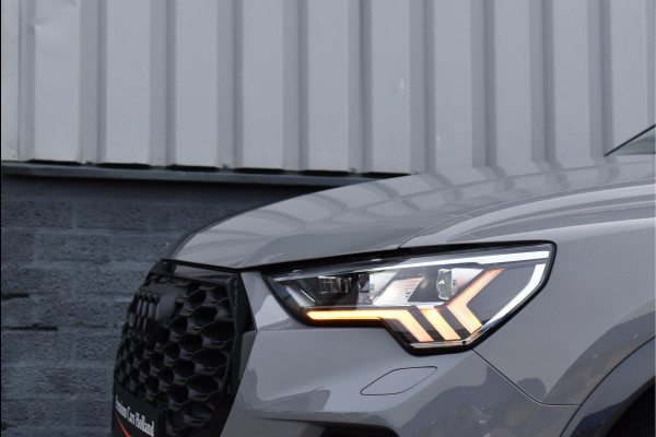 Audi Q3 Sportback 45 TFSI e S-Line Nardo Grey Pano Navi Trekhaak Matrix Sfeer Leder 20 Inch