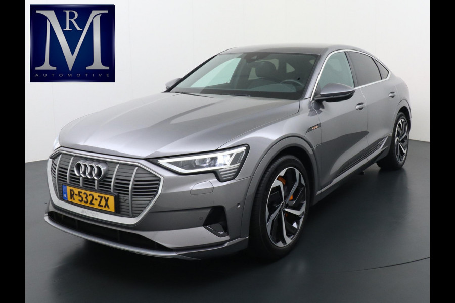 Audi e-tron Sportback 55 quattro Advanced edition 95 kWh | RIJKLAARPRIJS INCL. 12MND BOVAG | ADD. CRUISE CONTROL | CAMERA | LEDER
