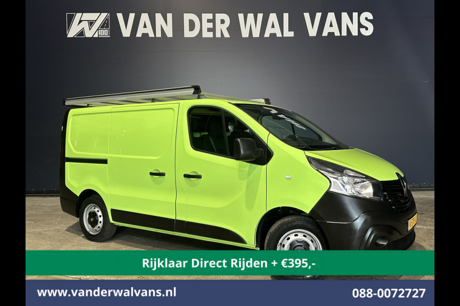 Renault Trafic 1.6 dCi L1H1 Euro6 *Rijklaar Direct Rijden* Airco | Imperiaal | Trekhaak | Navigatie | Cruisecontrol Parkeersensoren, Bijrijdersbank