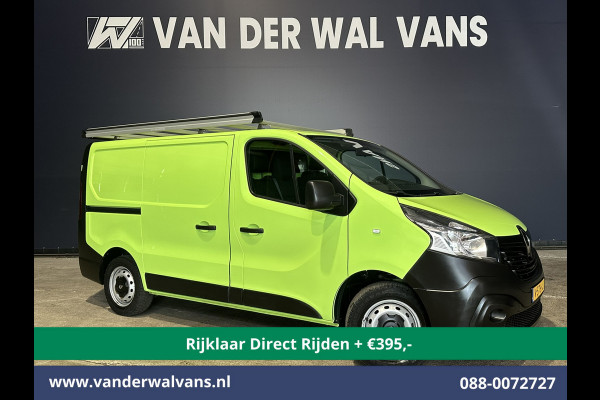 Renault Trafic 1.6 dCi L1H1 Euro6 *Rijklaar Direct Rijden* Airco | Imperiaal | Trekhaak | Navigatie | Cruisecontrol Parkeersensoren, Bijrijdersbank