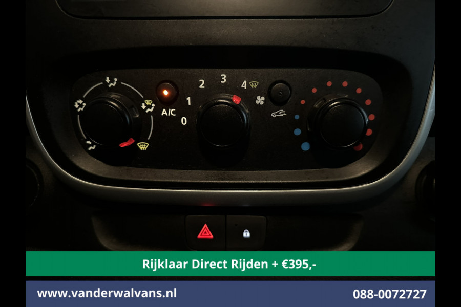 Renault Trafic 1.6 dCi L1H1 Euro6 *Rijklaar Direct Rijden* Airco | Imperiaal | Trekhaak | Navigatie | Cruisecontrol Parkeersensoren, Bijrijdersbank